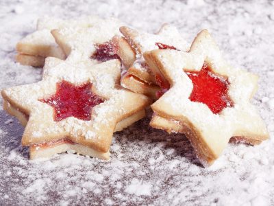 Jammy Star Cookies